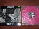 NIRVANA BLEACH ORIG.PINK MARBLE VINYL LP.SUB POP.RARE.