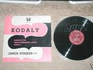 STARKER - KODALY Sonata Cello Op. 8 Period NM+ disc LP