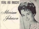 MIRRIAM JOHNSON = JESSE COLTER - Rare Jamie Pic Sleeve