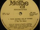 RINGMASTER These Rhymes Are My Rhymes RAP RANDOM *Hear*