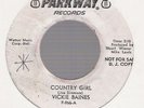 U.S. Vickie Baines   Country girl Parkway 966  DJ Copy