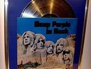 Deep Purple Platin Schallplatte Platinum Record(goldene