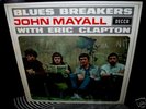 UK DECCA Mayall BLUES BREAKERS + CLAPTON 1966 Hard Mac