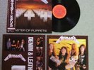 Metallica,Master Of Puppets,Japan LP,Obi,Pin-Ups
