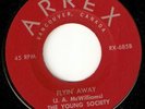 YOUNG SOCIETY on Arrex CRUDE 60s GARAGE PUNK 45 LISTEN