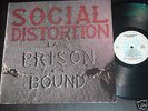 SOCIAL DISTORTION - Prison Bound (MIKE NESS) 1988 LP