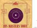 RARE GOLD HMV 45  ELVIS PRESLEY  HOUND DOG  45