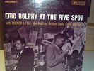 ERIC DOLPHY /AT FIVE SPOT / NEW JAZZ / MONO / DG / MINT