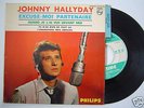 RARE 45 TOURS  DE JOHNNY HALLYDAY  AVEC LANGUETTE
