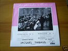JACQUES THIBAUD MOZART SCHUBERT RARE FRENCH FJLP 5015