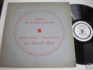 MARCELLE MEYER / DEBUSSY RAVEL...DF 86. RARE FRENCH LP