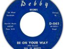 PHIL De MARCO on Debby - MEGA-RARE dowop teener 45