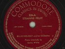 BILLIE HOLIDAY (1939) Strange Fruit / Commodore 78rpm