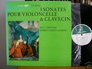 Erato LDE 3266 Bach 3 sonatas,Tortelier, Veyron-Lacroix