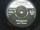 Marv Johnson     Merry go round      1960    MEGA  RARE