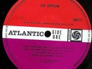 LED ZEPPELIN I SUPERHYPE ISSUE PLUM LABEL LP BEAUTY