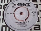 RARE UK 45 - THE POETS - BABY DON'T YOU DO IT - MINT