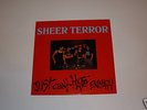 SHEER TERROR, JUST CAN'T HATE ENOUGH LP - MINT