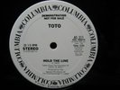 TOTO Hold The Line 1978 VERY RARE PROMO 12