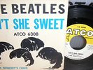 The Beatles   Ain't She Sweet PIC SLEEVE Atco 6308 45