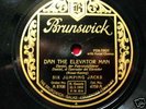 6 JUMPING JACKS 'DAN THE ELEVATOR MAN' RARE GERMAN 78