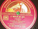 GERMAINE SABLON 78 TOURS GRAMOPHONE K 7488