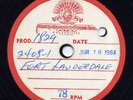 ELVIS 78 rpm MGM lacquer test from 
