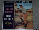 ELVIS PRESLEY  RECORD LOVE ME TENDER EPA 4006