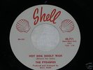 THE PYRAMIDS Orig ' 58 SHELL Lbl ANKLE BRACELET #711 NM