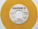 JACKSON 5 MICHAEL ABC RARE MOTOWN YELLOW VINYL PROMO 45