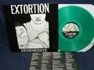 EXTORTION Degenerate LP GREEN /200 Sex Vid Cult Ritual
