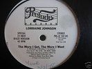 DISCO/Lorraine Johnson -The More I Get, The More I Want