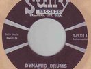 THE SHADOWS FIVE - Dynamic Drums SULLY RECORDS 45