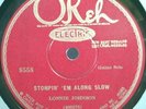 56) 78 RPM LONNIE JOHNSON Guitar solos OKEH 8558
