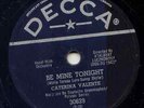 CATERINA VALENTE -BE MINE TONIGHT -78 RPM -1958 DECCA