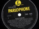 THE BEATLES ORIGINAL 1963 UK LP PLEASE PLEASE ME EX