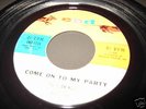 THE FLAMINGOS - COME TO MY PARTY Soul Popcorn 45 HEAR