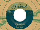 TOMMY SCOTT super rare 1950 gold-top FEDERAL 45 VG++