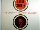 LUCKY THOMPSON STRIKES ORIG PRESTIGE MONO PROMO LP RVG