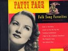 78 album set Patti Page Folk Song Favorites Mercury 95