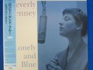 BEVERLY KENNEY / LONELY AND BLUE  LIMITED JAPANESE LP