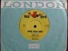 -RODDIE JOY-COME BACK BABY/LOVE HIT ME..REDBIRD  45 