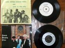 Rare THE OUTCASTS 2 x 7” singles Punk/Psychobilly VGC
