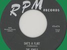 JEWELS She's a Flirt / B-Bomb Baby 45rpm RPM 1956