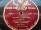 Luis Russell--Plantation Joys--Okeh 8424  V+V