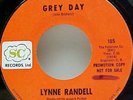 DJ 45 Record Lynne Randell Grey Day Wasn't It You  SOUL