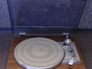 Turn Table and Box of Old Records