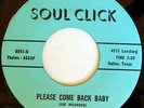 rare Soul 45 DEBONAIRS please come back baby SOUL CLICK