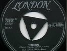 Rare 50s doo wop LEE ANDREWS teardrops UK tri London 45