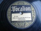 78 Vocalion Rare Label Blues FURRY LEWIS A-B 1132